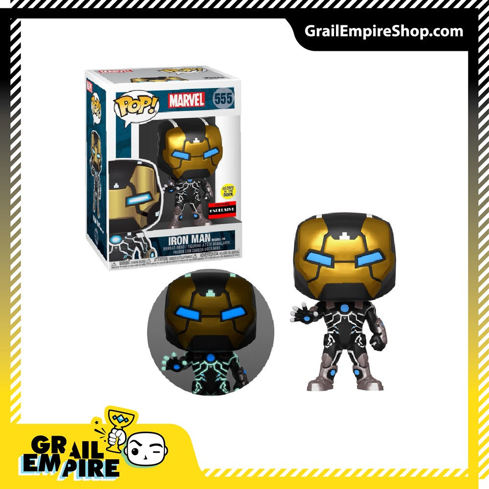 Funko POP! Marvel Iron Man MK39 GITD - Glow in the Dark
