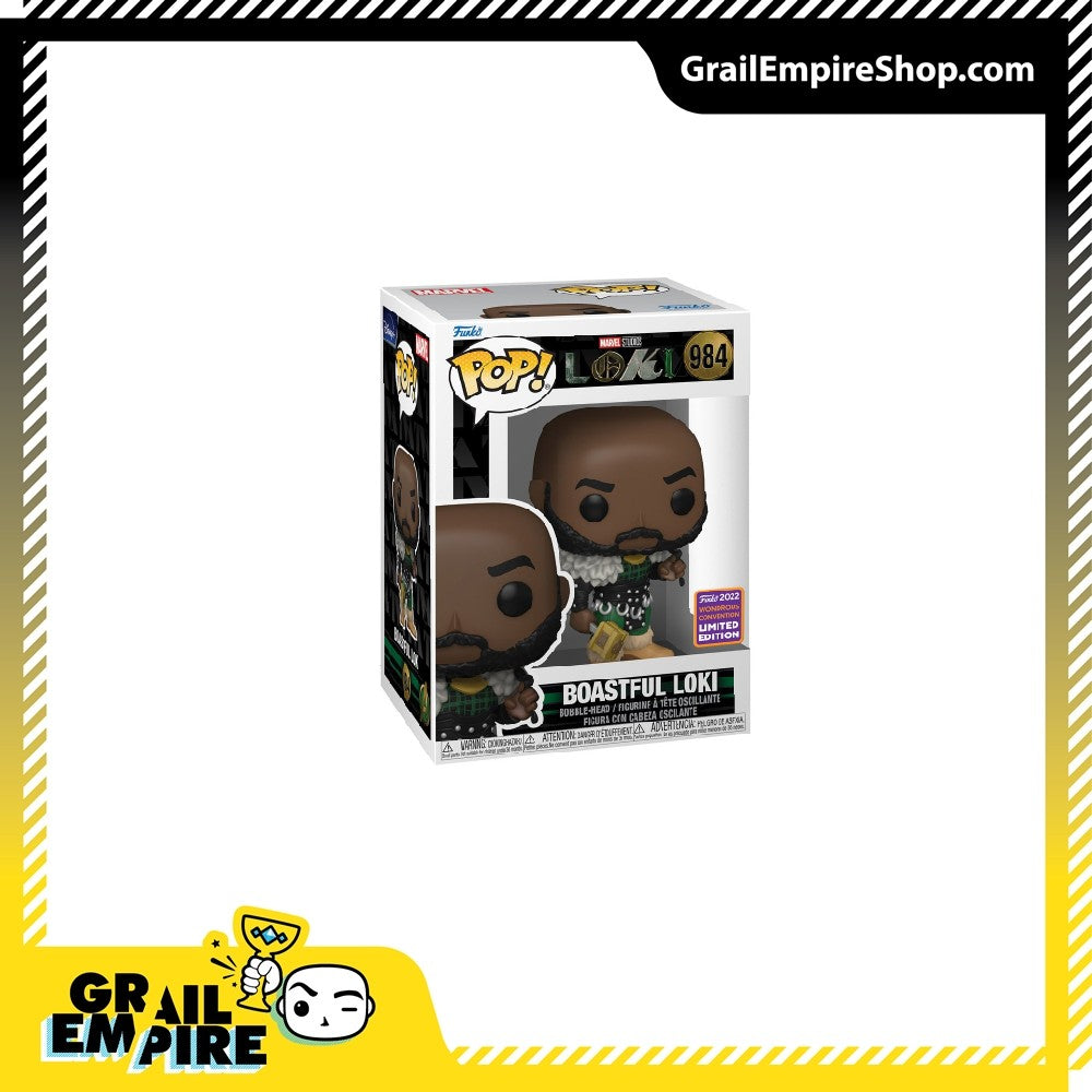 Funko Pop! Marvel Loki #984 Boastful Loki Exclusivo