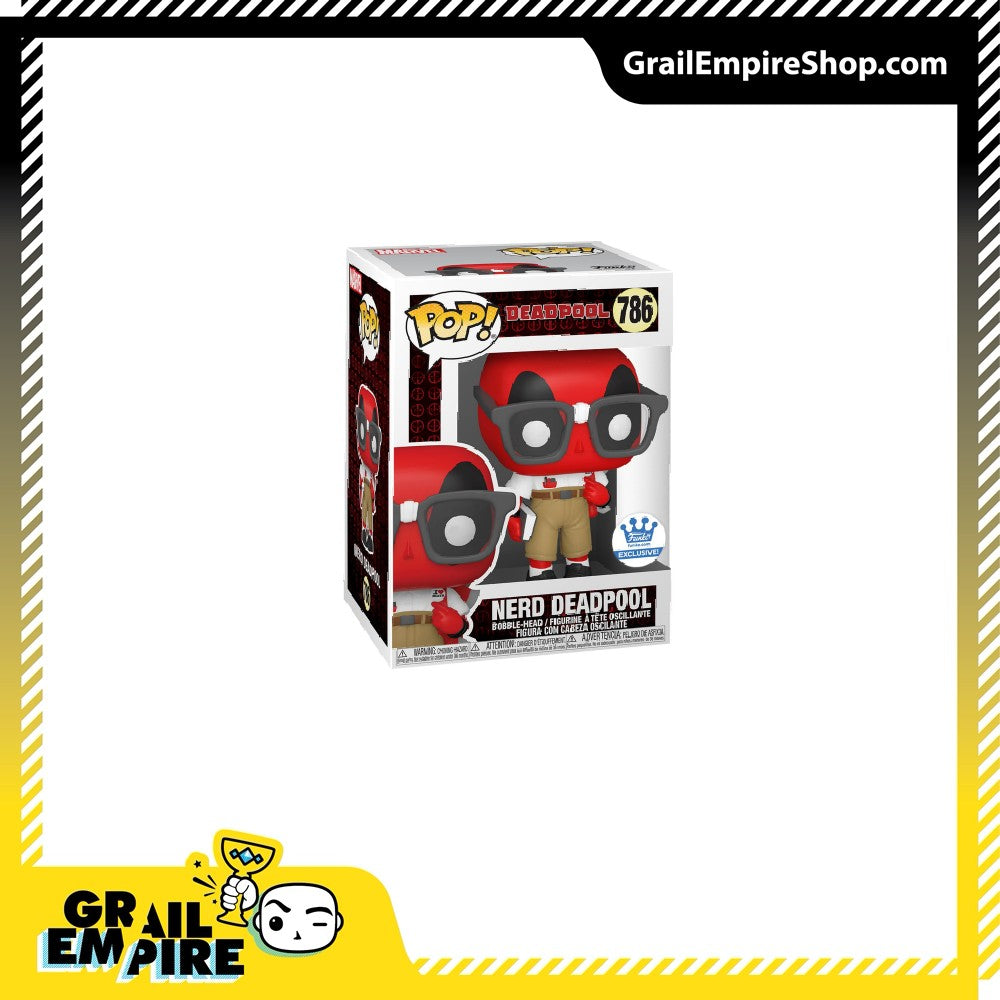Funko POP! Marvel Nerd Deadpool Funko Shop - POP!