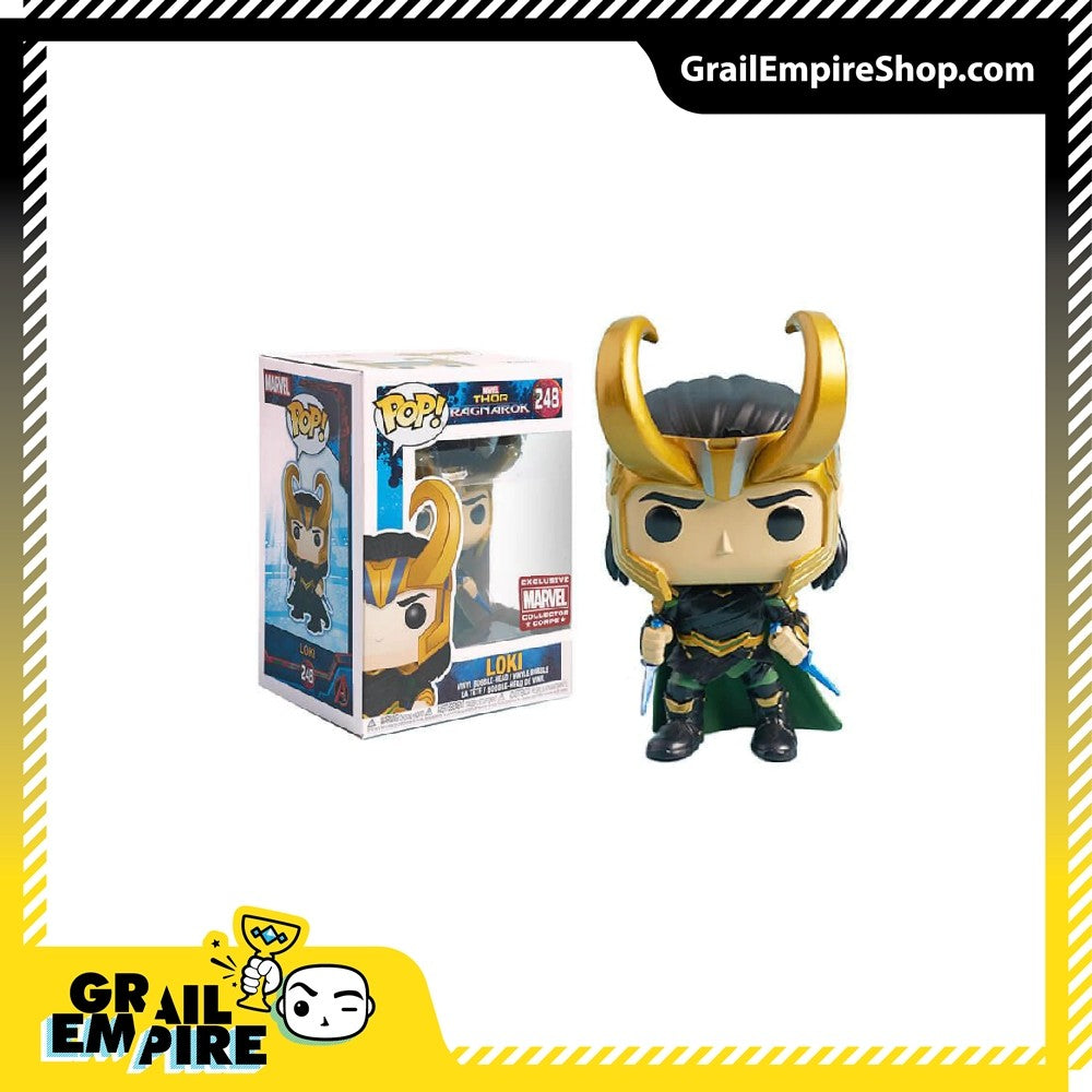 Funko POP! Marvel Thor Ragnarok #248 Loki Collector Corps -