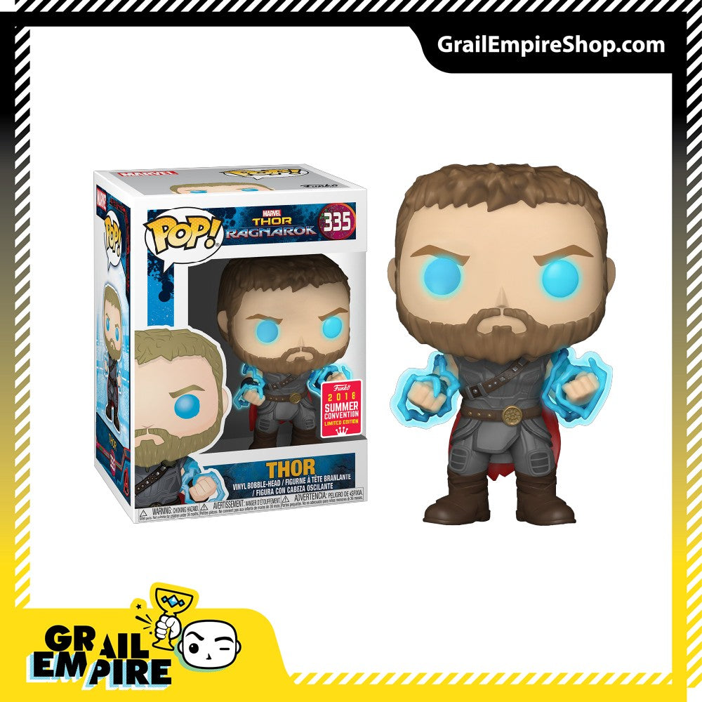Funko POP! Marvel Thor Ragnarok #335 Thor Odin Force SDCC