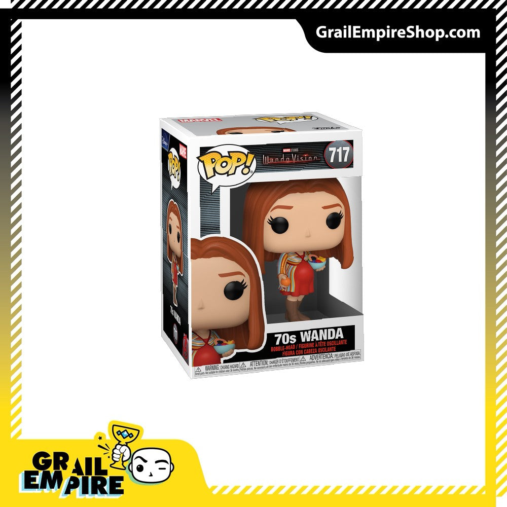 Funko POP! Marvel WandaVision #717 70s Wanda (Caixas