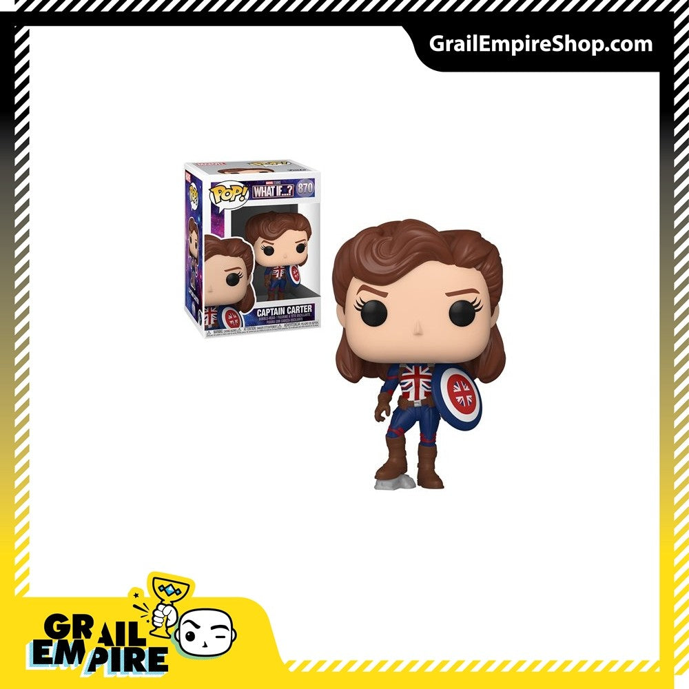 Funko POP! Marvel What If...? #870 Captain Carter - POP!