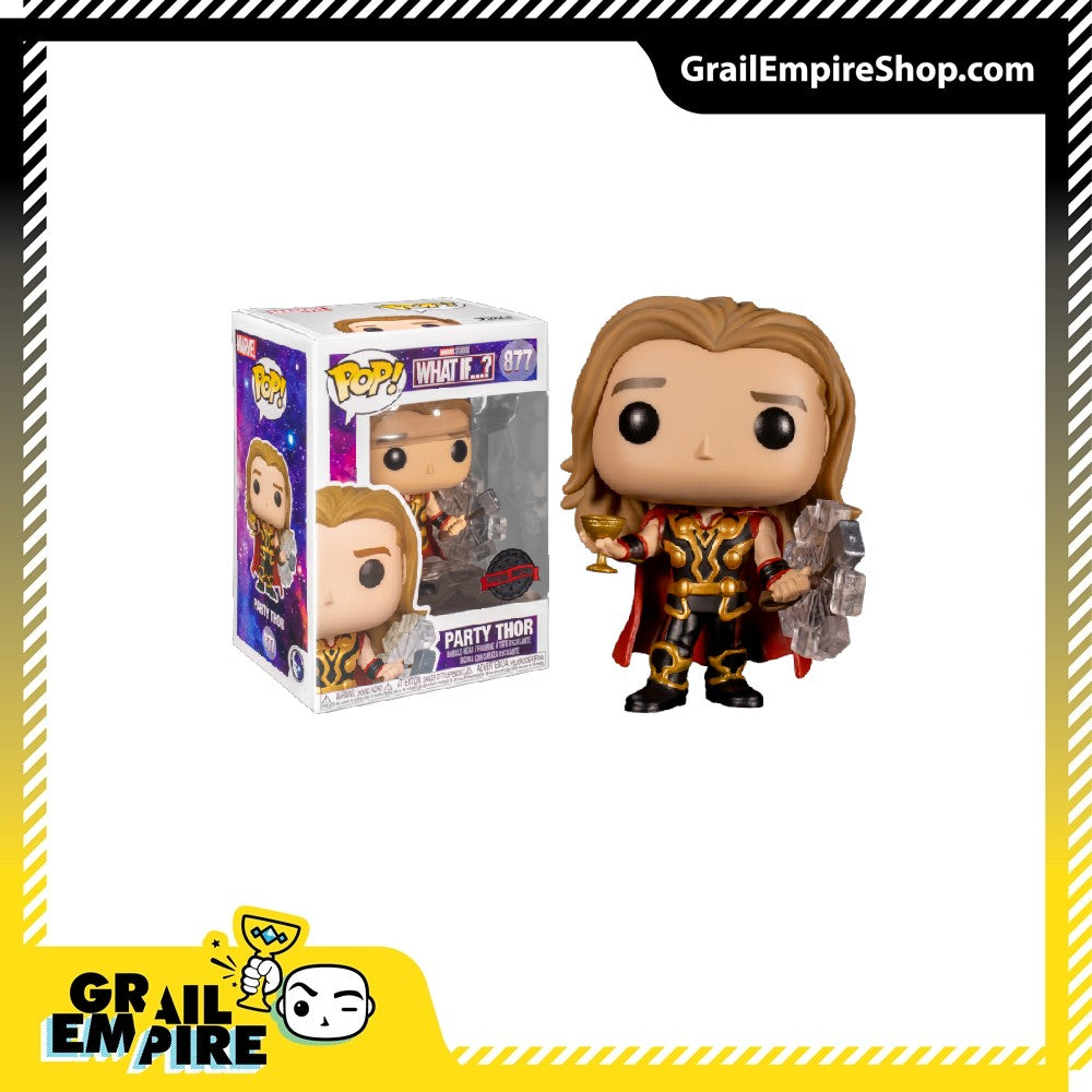 Funko POP! Marvel What If...? #877 Thor Party Exclusivo -