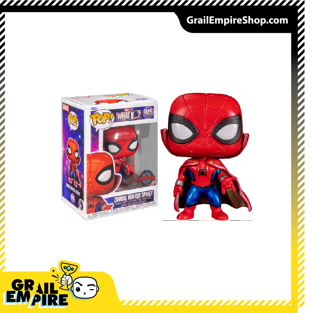 Funko POP! Marvel What If...? #945 Zombie Hunter Spidey