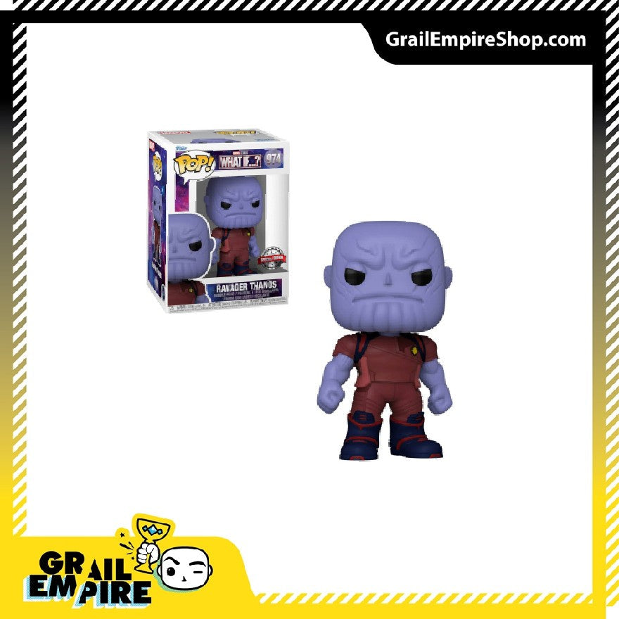 Funko POP! Marvel What If...? #974 Ravager Thanos Exclusivo
