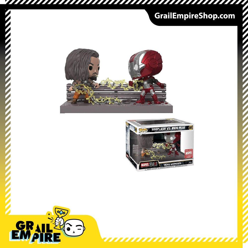 Funko POP! Marvel Whiplash vs Iron Man Collector Corps -