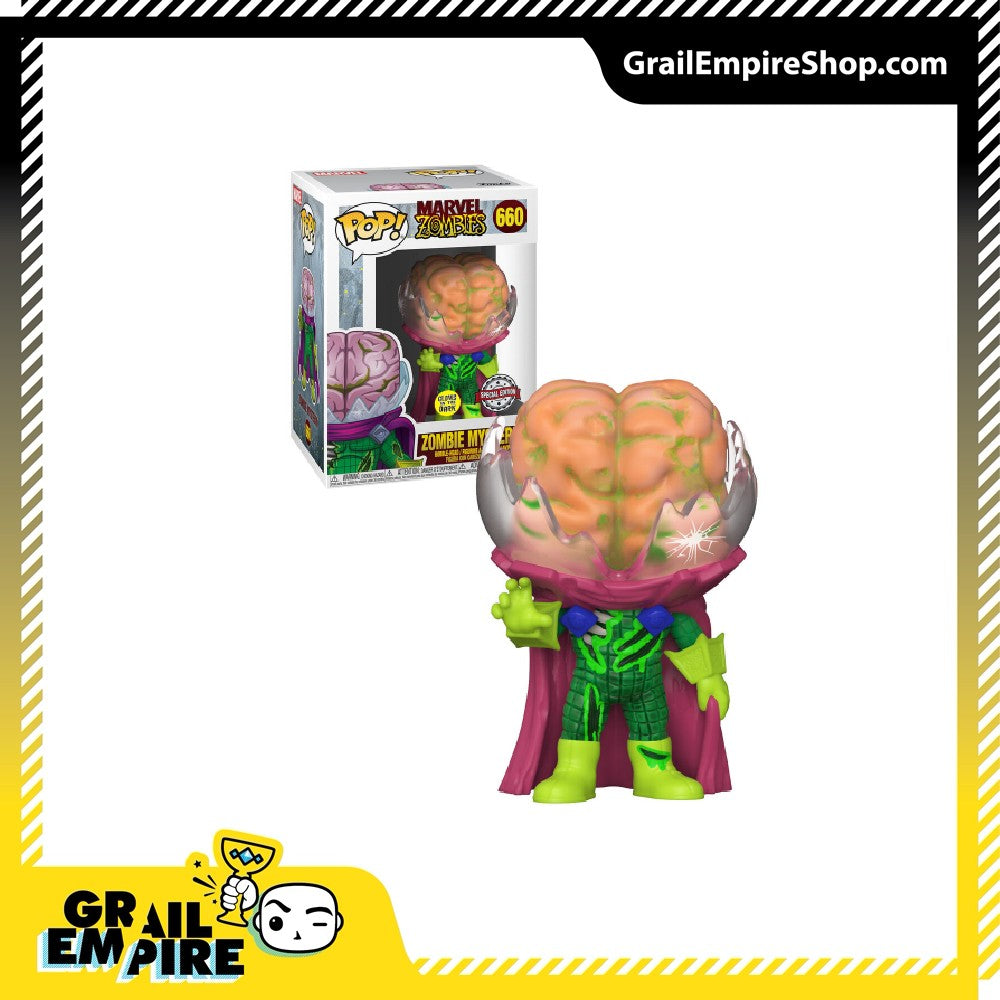 Funko POP! Marvel Zombies Mysterio GITD Exclusivo - POP!
