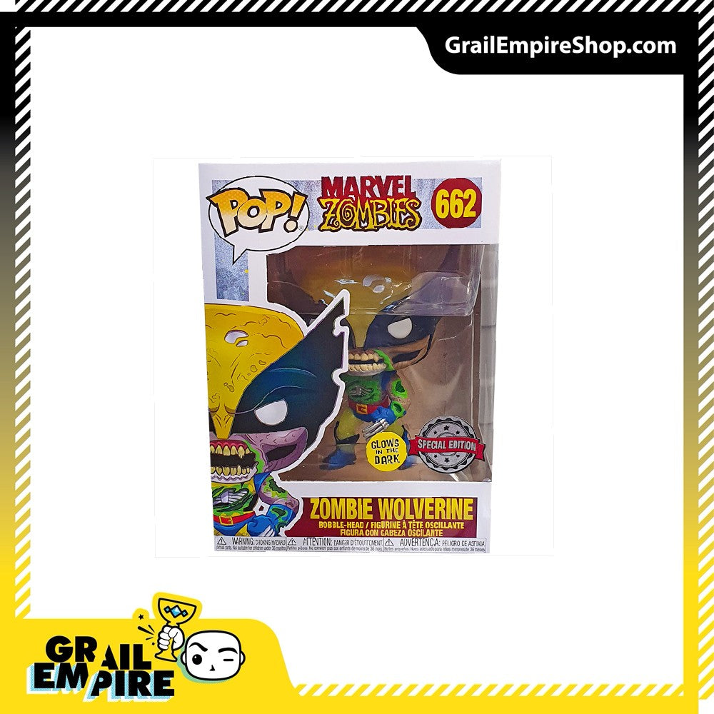 Funko POP! Marvel Zombies Wolverine GITD - POP!