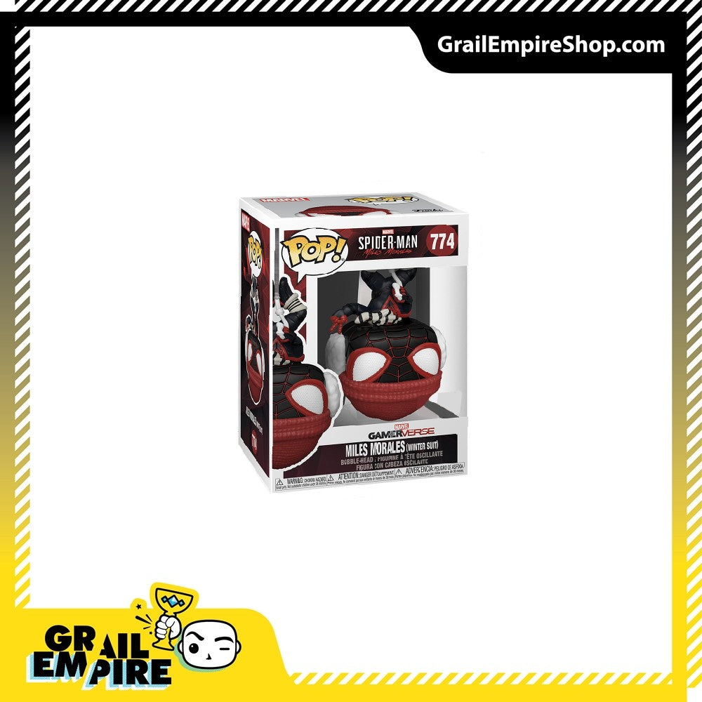 Funko POP! Marvel’s Spider-Man: Miles Morales (Winter Suit