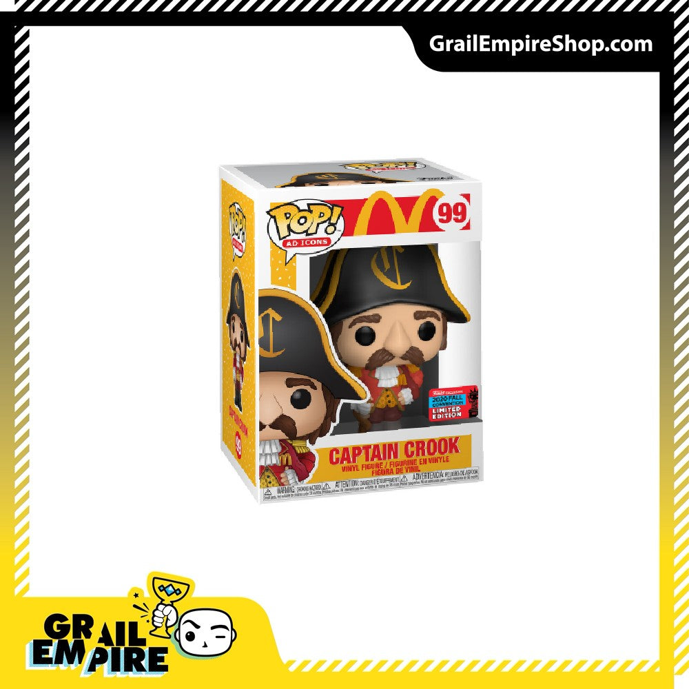 Funko POP! McDonalds Captain Crook - POP!