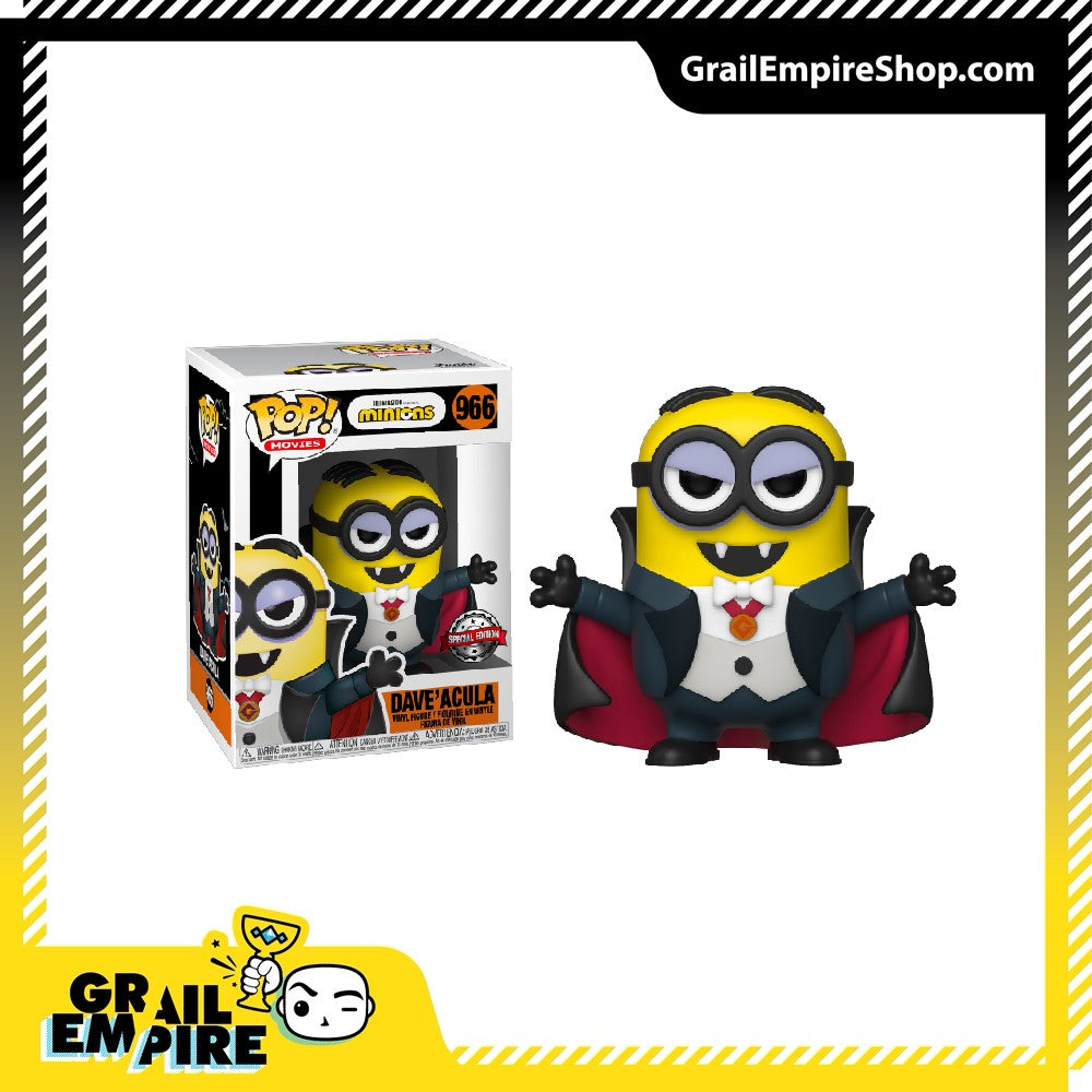 Funko POP! Minions Monsters Dave’acula - POP!