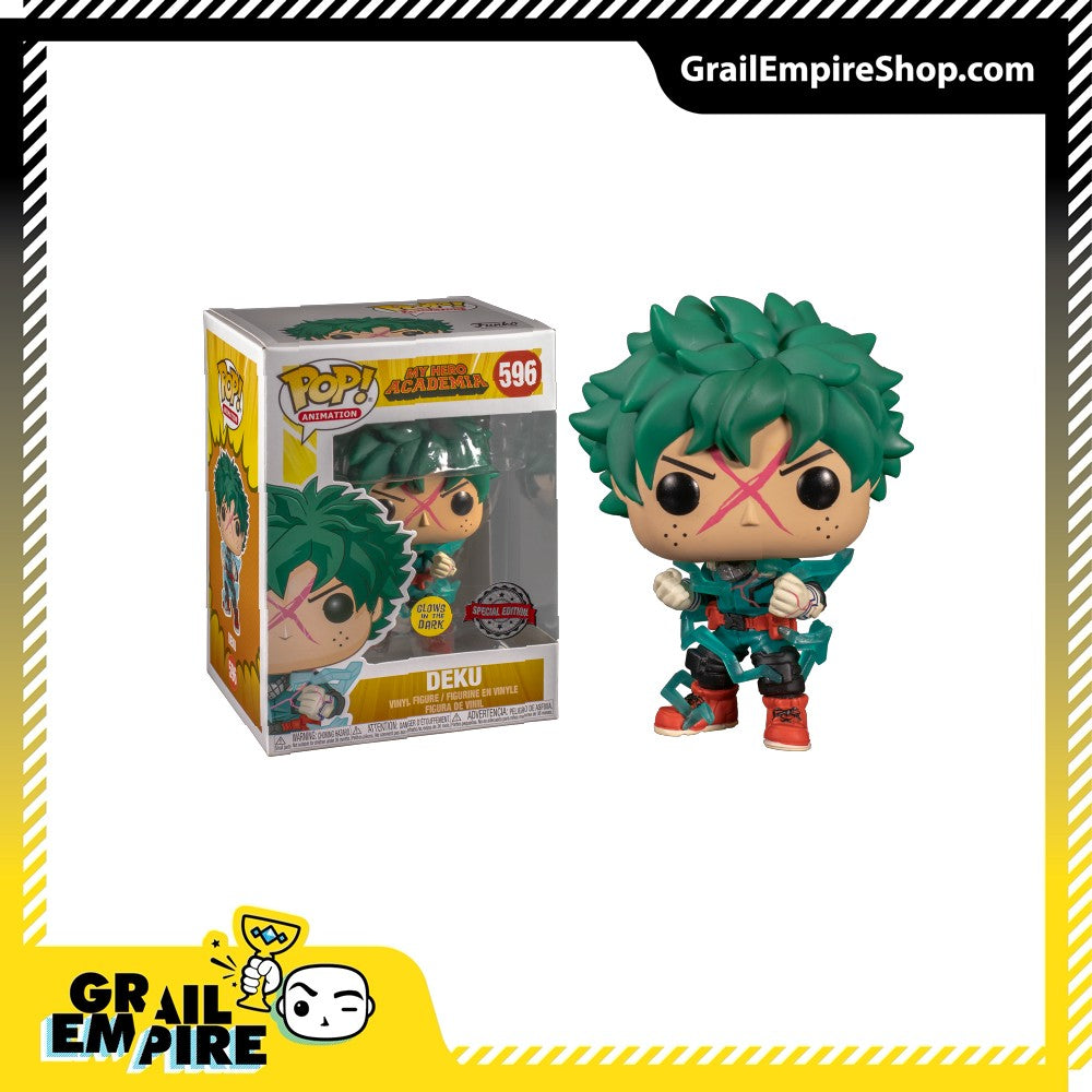Funko POP! My Hero Academia #596 Deku Full Cowl GITD