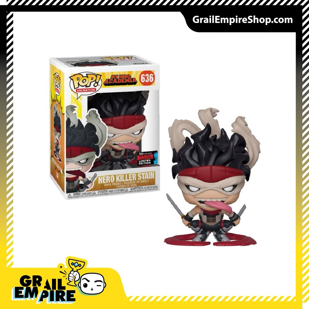 Funko POP! My Hero Academia Hero Killer Stain NYCC 2019 -