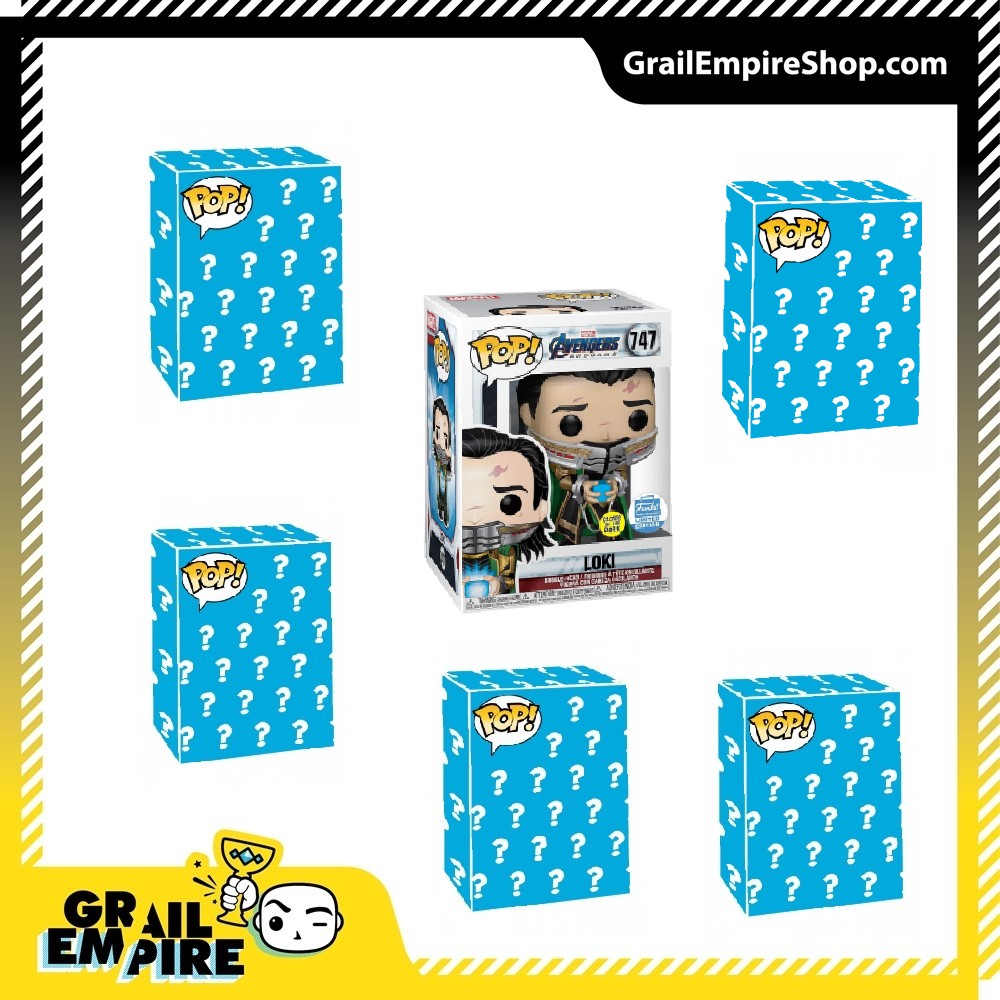 Funko POP! Mystery Box Marvel Avengers Endgame #747 Loki