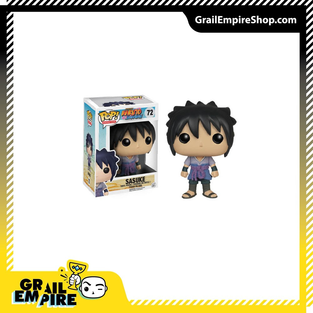 Funko POP! Naruto #72 Sasuke (Caixa Danificada) - POP!