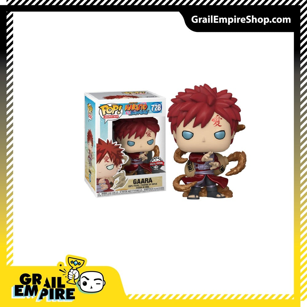 Funko POP! Naruto #728 Gaara Metallic Exclusivo - Special