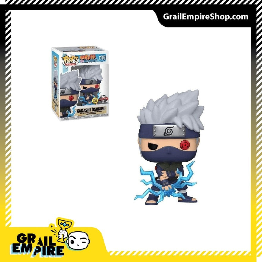 Funko POP! Naruto Shippuden #1103 Kakashi (Raikiri) GITD