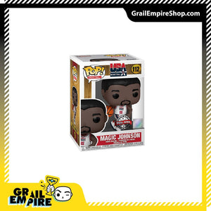 Funko POP! NBA #112 USA Baskeball Magic Johnson Exclusivo -