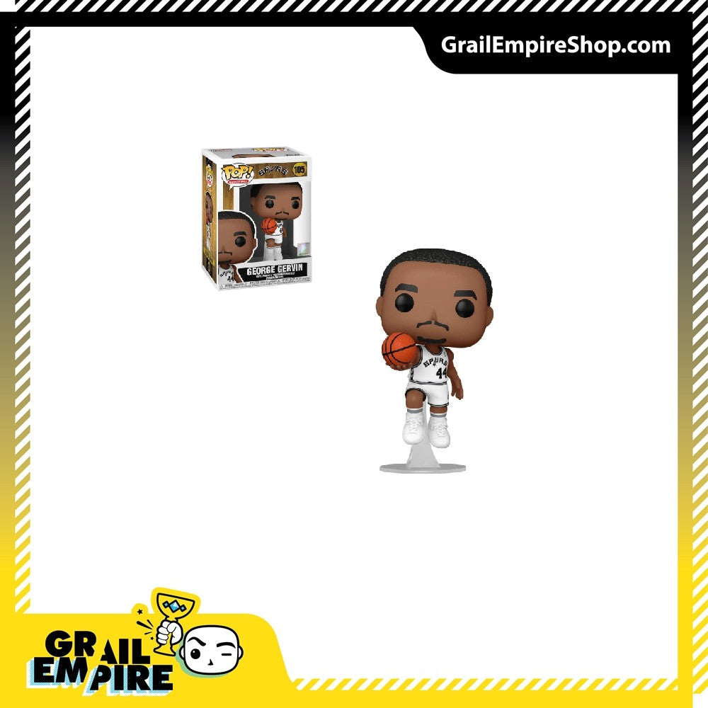 Funko POP! NBA Legends #105 George Gervin (Spurs Home) -