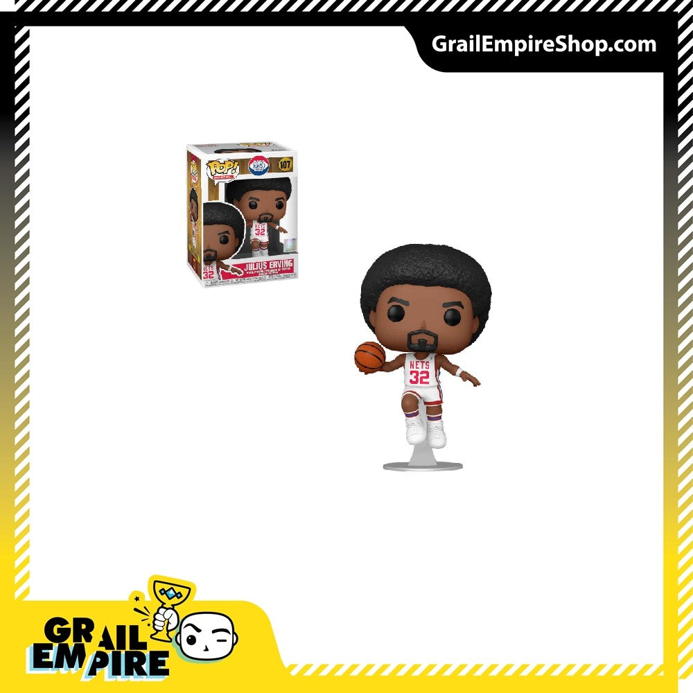 Funko POP! NBA Legends #107 Julius Erving (Nets Home) - POP!