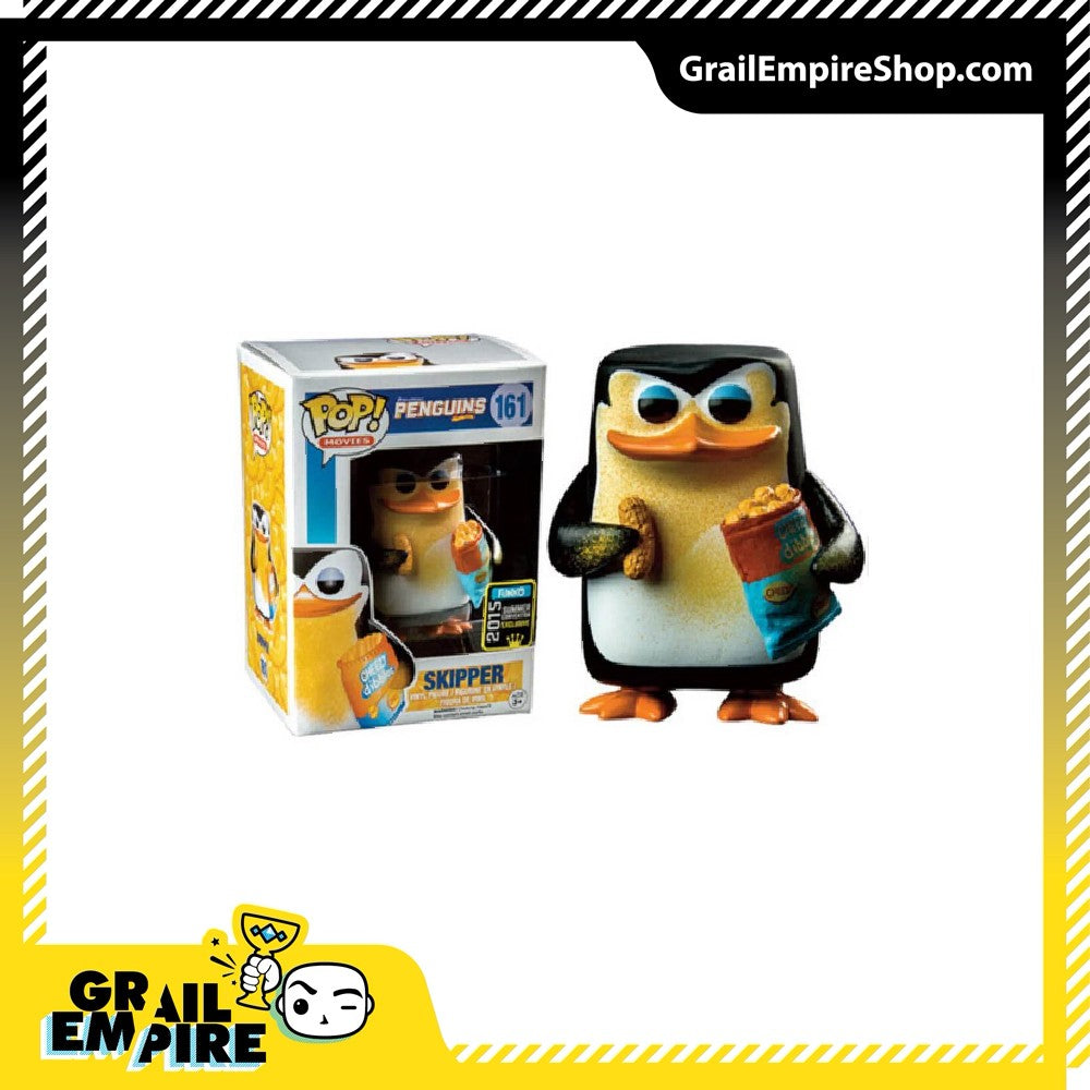 Funko POP! Penguins of Madagascar #161 Skipper Cheesy SDCC
