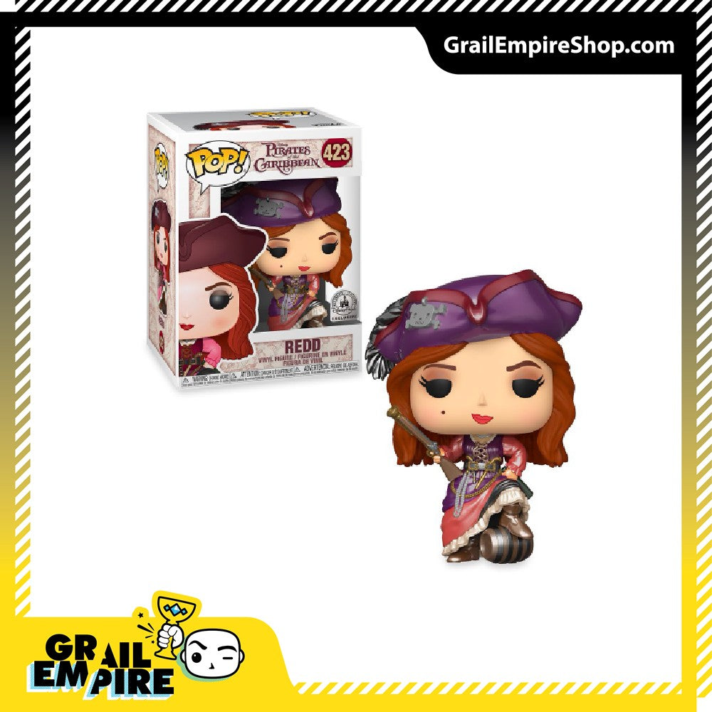 Funko POP! Pirates of The Caribbean #423 Redd (Metallic)