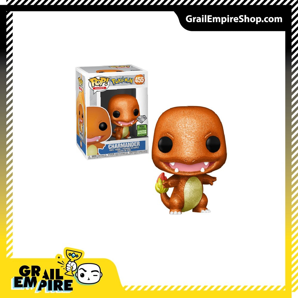 Funko POP! Pokemon #455 Charmander Diamond ECCC - POP!