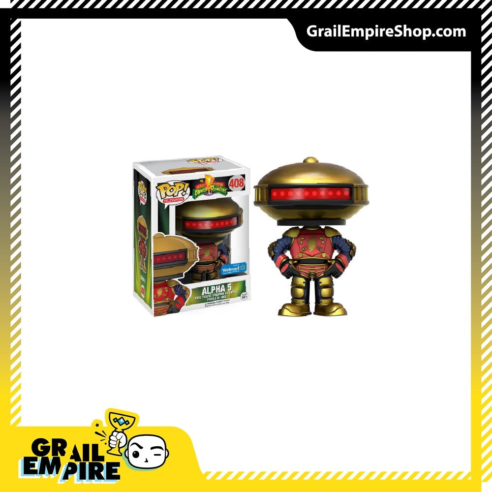 Funko POP! Power Rangers #408 Alpha 5 Exclusivo - POP!