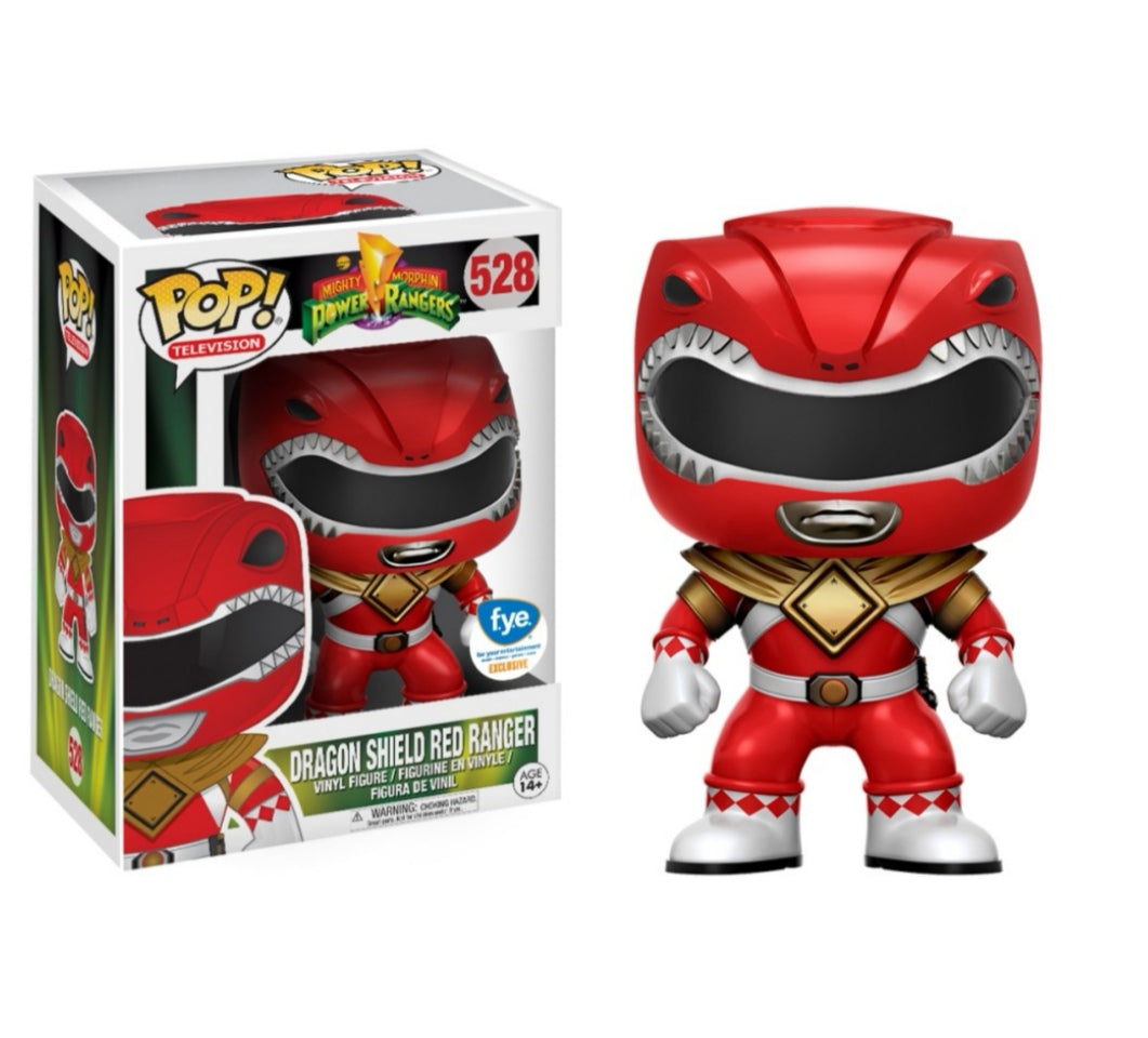 Funko POP! Power Rangers Dragon Shield Red Ranger - POP!