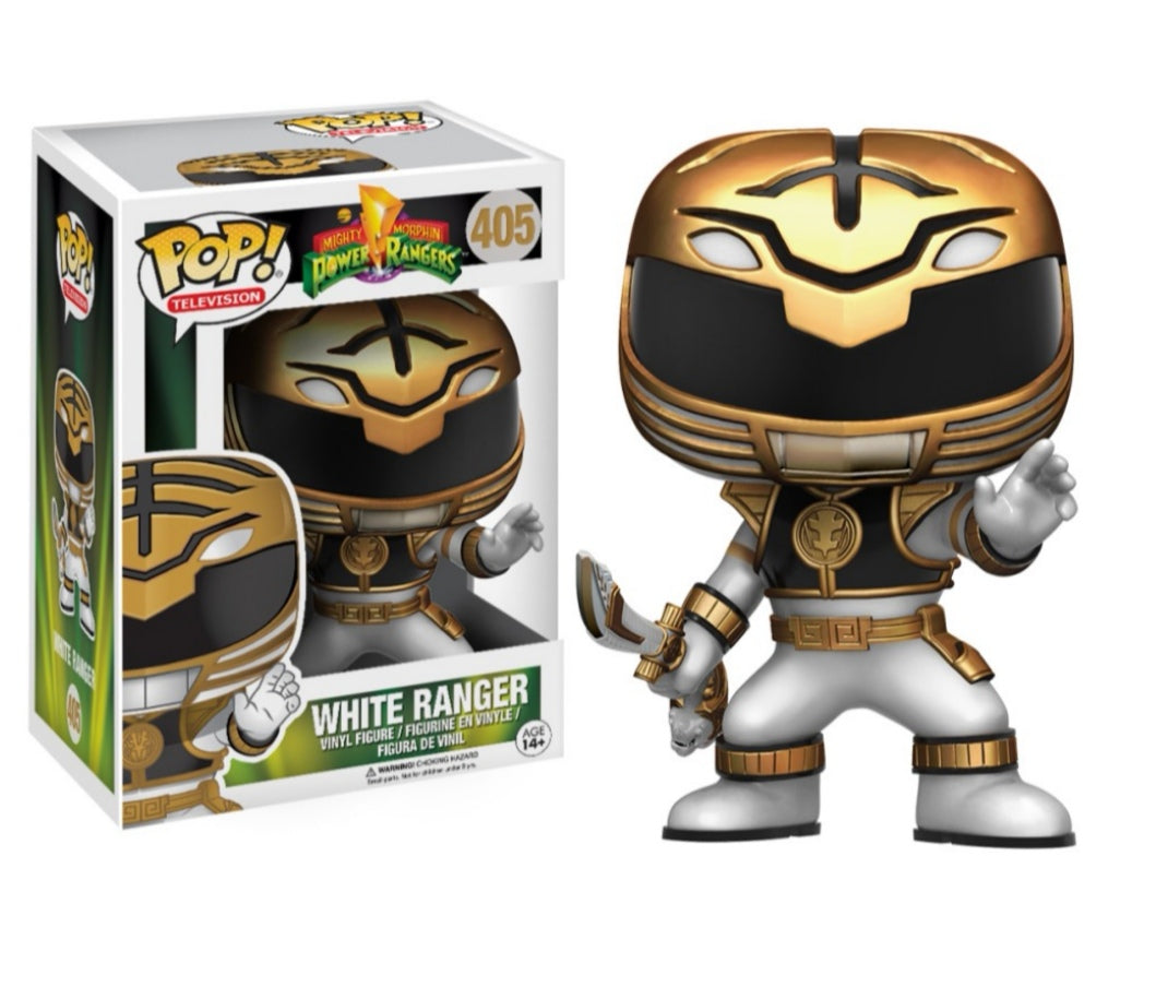 Funko POP! Power Rangers White Ranger Action Pose - POP!
