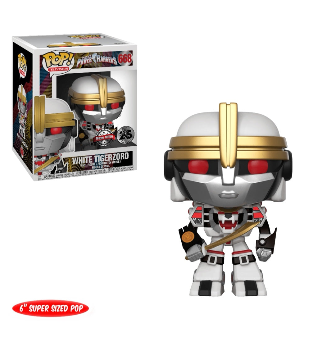 Funko POP! Power Rangers White Tigerzord - 6 inch