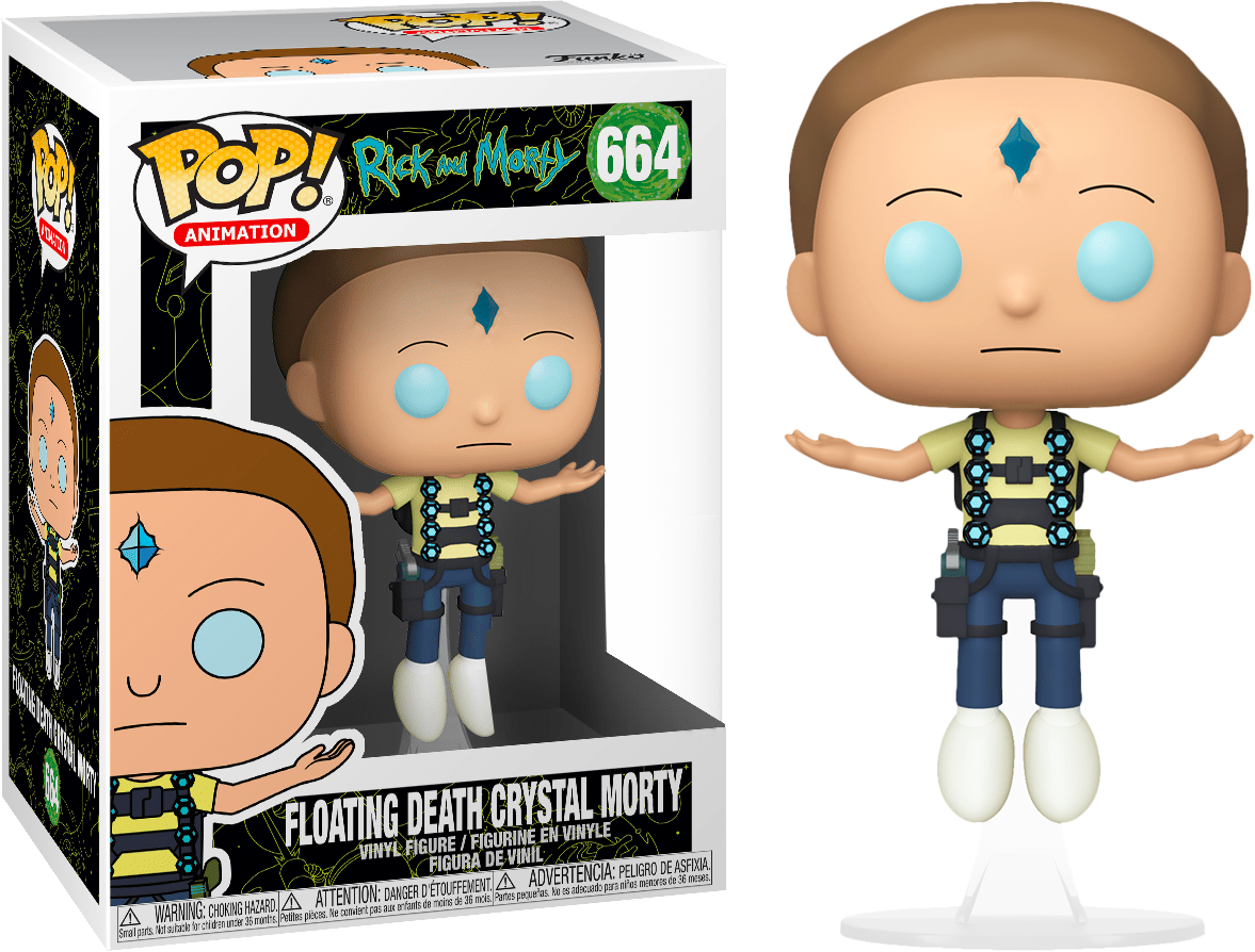 Funko POP! Rick & Morty Floating Death Crystal Morty - POP!