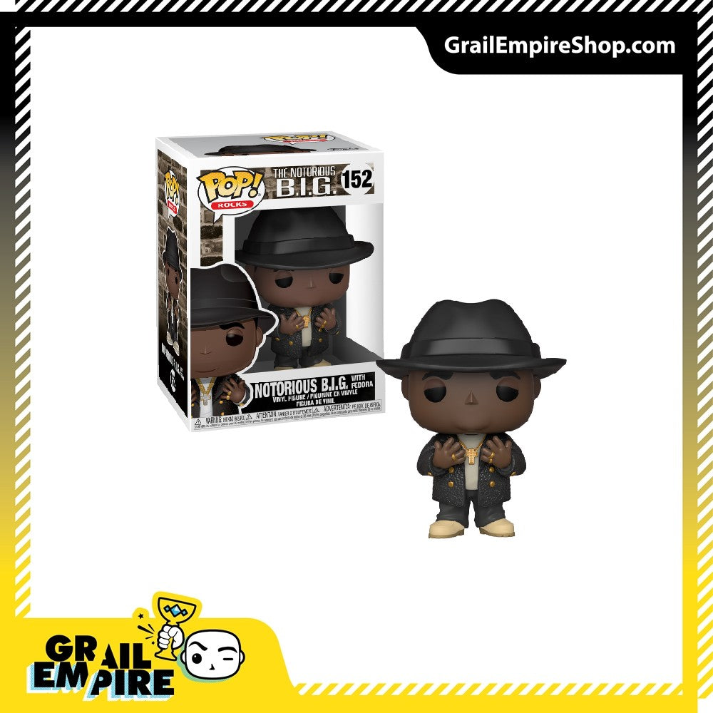 Funko POP! Rocks #152 Notorious B.I.G. with Fedora (Caixas