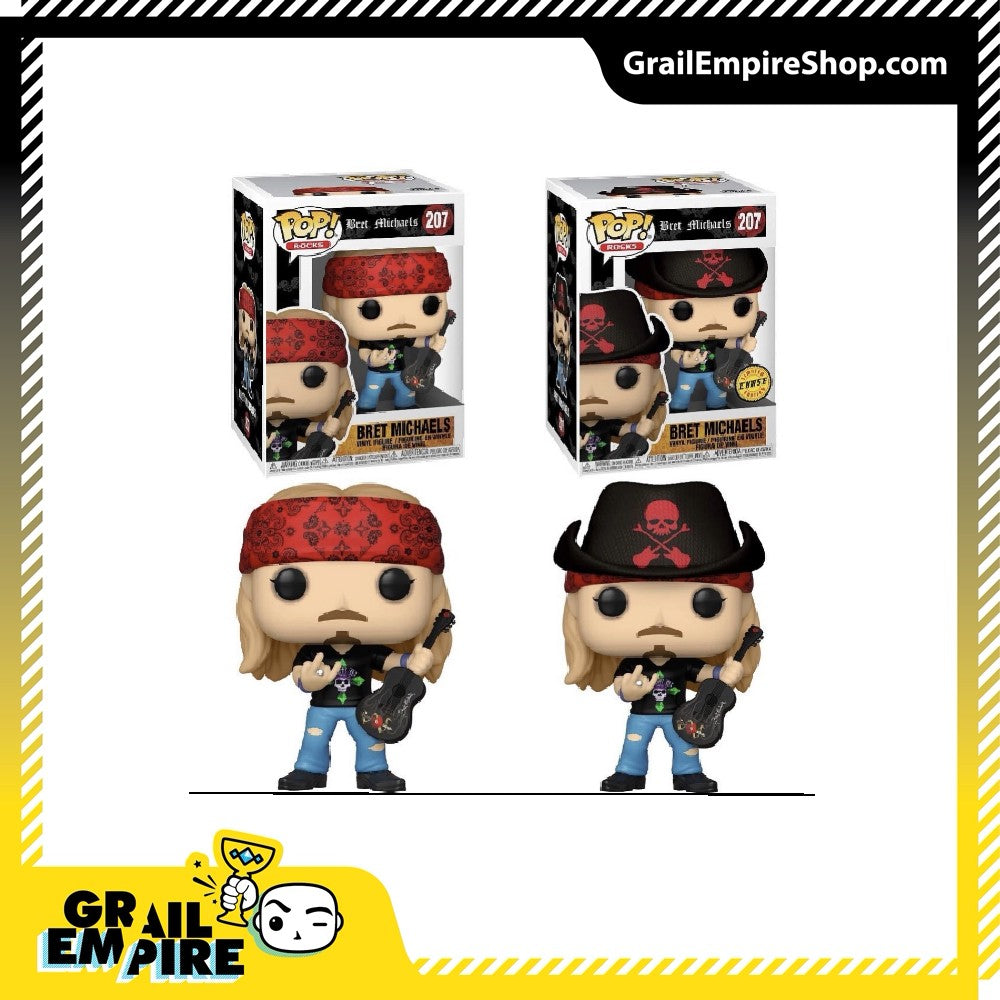Funko POP! Rocks #207 Bret Michaels - POP!