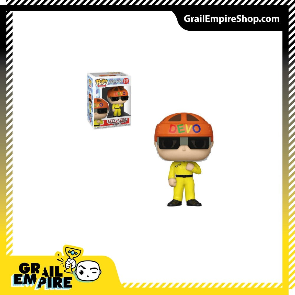 Funko POP! Rocks #217 Devo Satisfaction Yellow Suit - POP!