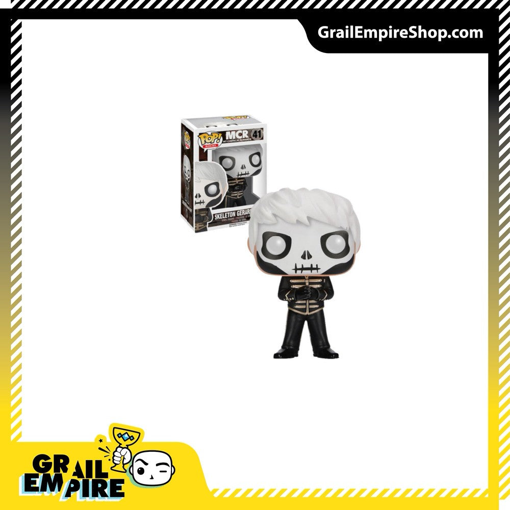 Funko POP! Rocks #41 Skeleton Gerard Way Exclusivo - POP!