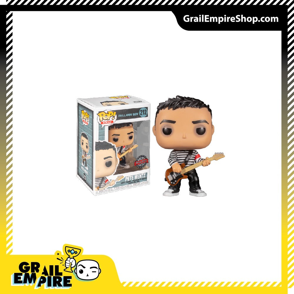 Funko POP! Rocks Fall Out Boys #212 Pete Wentz (Black &