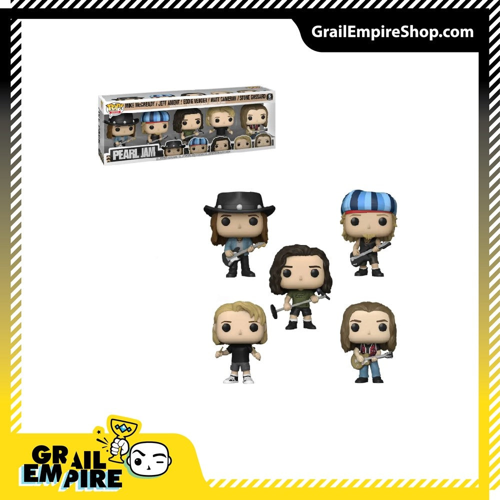 Funko POP! Rocks Pearl Jam 5-Pack - 5 Pack