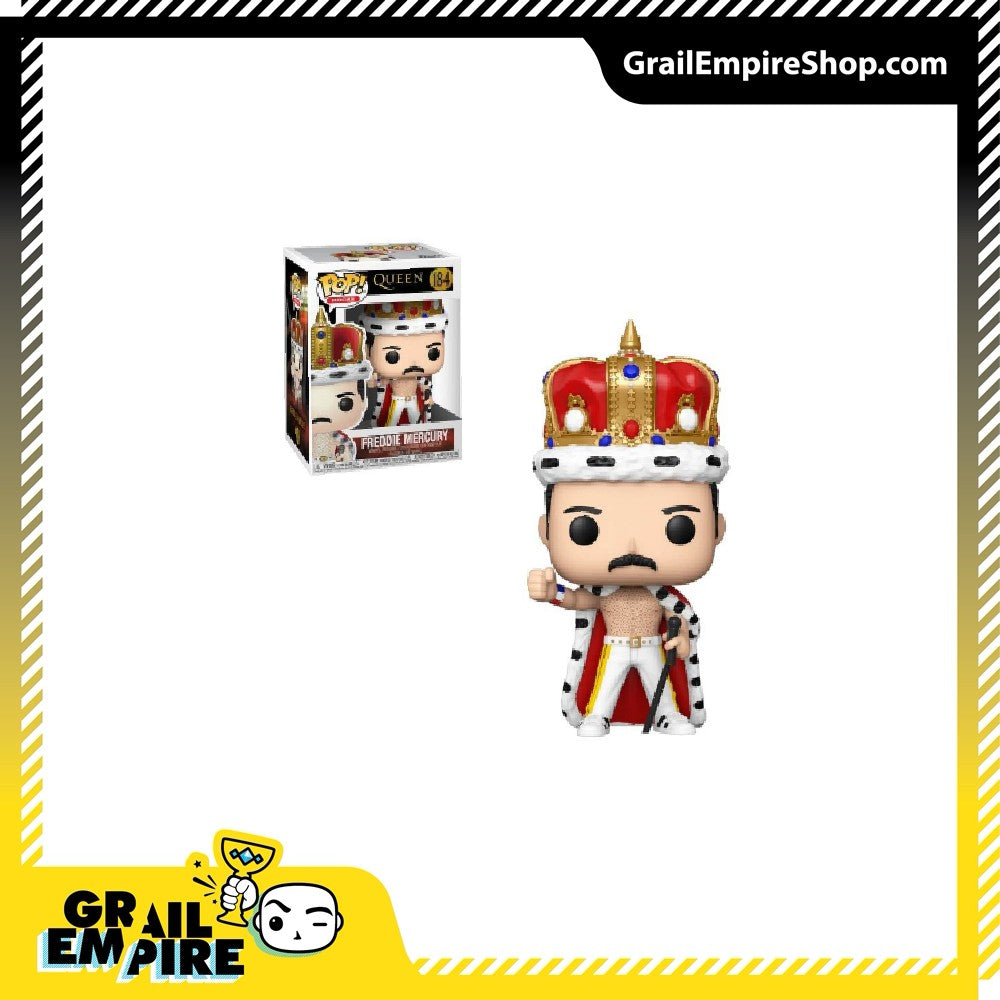 Funko POP! Rocks Queen # 184 Freddie Mercury King - POP!