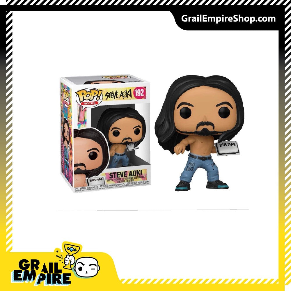 Funko POP! Rocks Steve Aoki with Cake - POP!