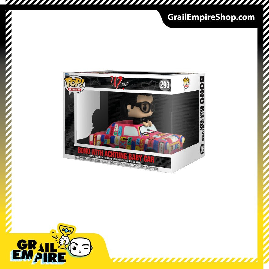 Funko POP! Rocks U2 #293 Bono w/ Achtung Caby Car - POP!