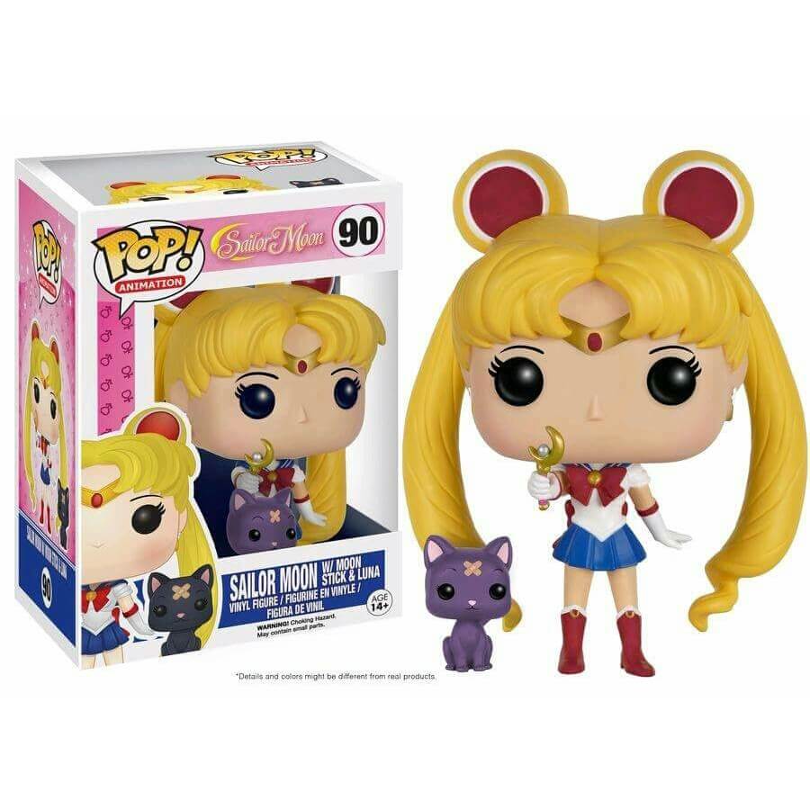 Funko POP! Sailor Moon #90 Sailor Moonwith Moon Stick - POP!