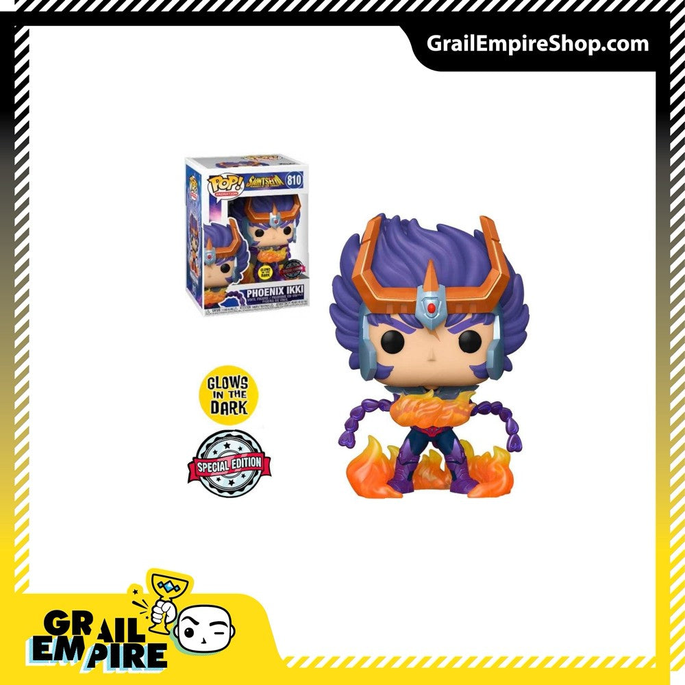 Funko POP! Saint Seiya Phoenix Ikki GITD #810 - Glow in the