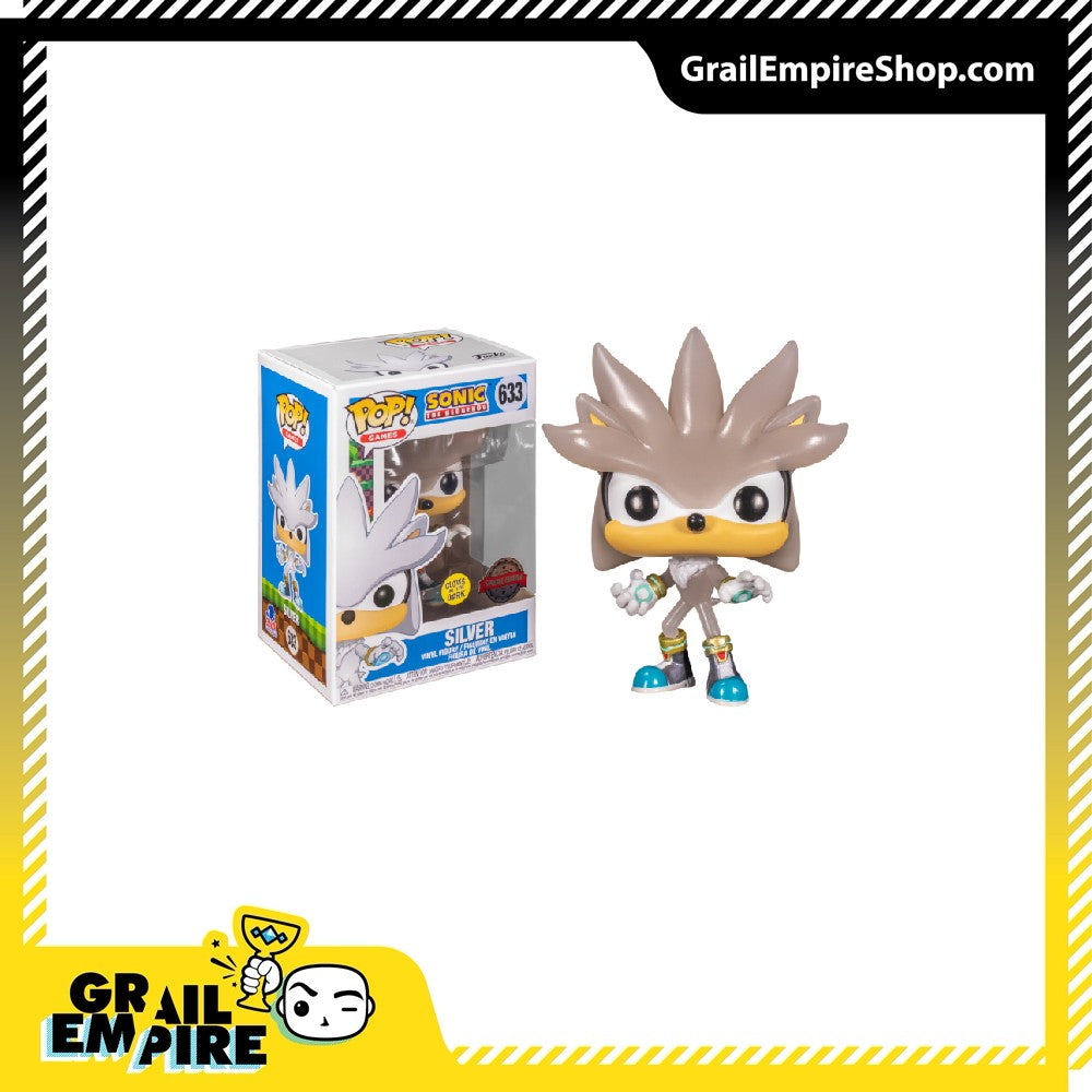 Funko POP! Sonic The Hedgehog Silver GITD Exclusivo - POP!