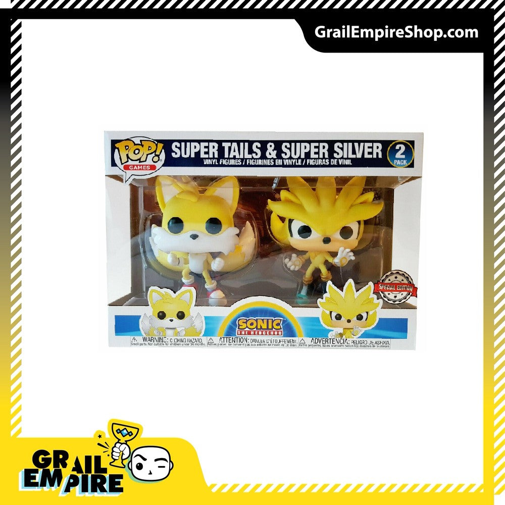 Funko POP! Sonic The Hedgehog Super Tails & Super Silver