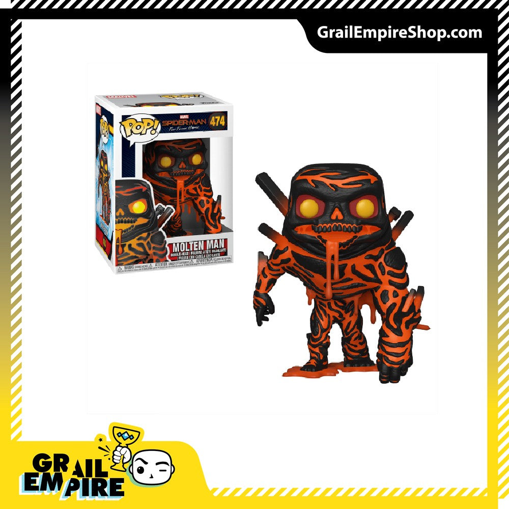 Funko POP! Spider-Man FFH Molten Man - POP!