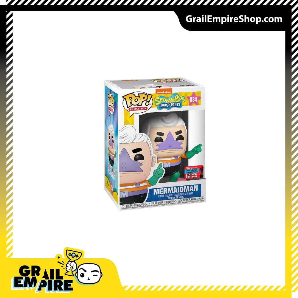 Funko POP! SpongeBob SquarePants #834 Mermaidman Exclusivo