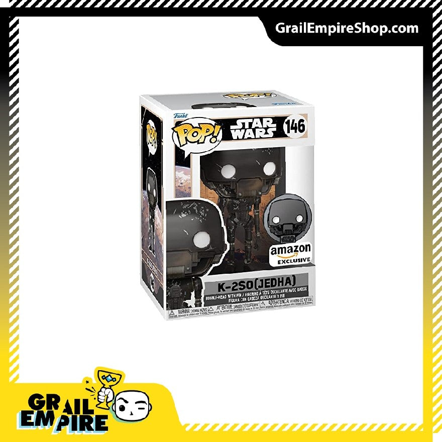 Funko POP! Star Wars #146 K-2SO (Jedha) Exclusivo - POP!