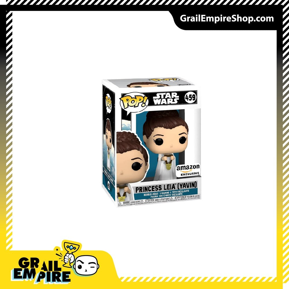 Funko POP! Star Wars #459 Princess Leia (Yavin) Exclusivo -